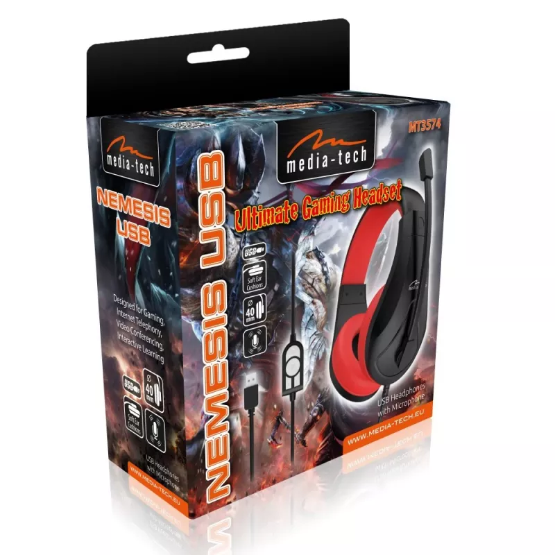 Cuffie Media‑Tech NEMESIS MT3574