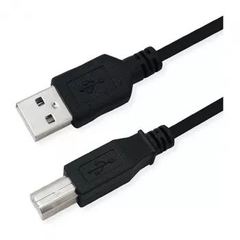 ROLINE RM Cavo USB 2.0, Type-A-B, nero, 0,8 m