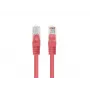 Cavo patch Lanberg Cat.6 UTP 1,5 m rosso Fluke Passed confezione da 10