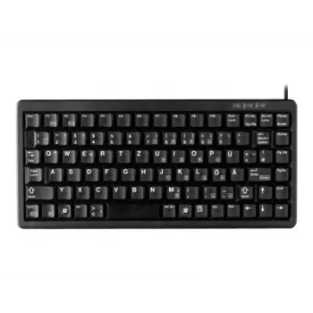 CHERRY Compact, combo (USB + PS/2), DE tastiera ufficio USB + PS/2 QWERTY nero