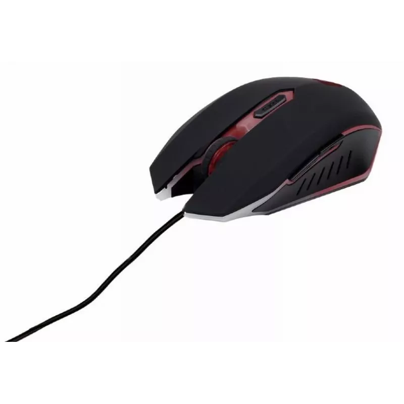 Tastiera gaming GEMBIRD GGS-UMG4-02 104 tasti full-size USB QWERTY US-inglese con mouse, nero