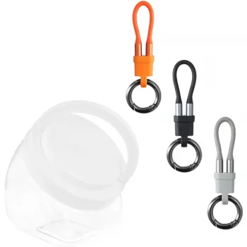 Set di cavi portachiavi USB-C 4smarts 541385 — 7,5 cm, colori misti, 30 pezzi