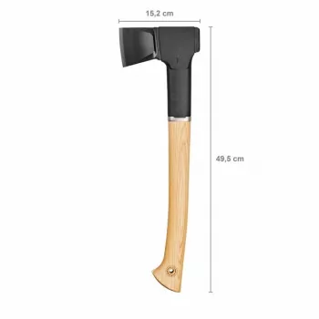 Fiskars Norden N12 ascia spaccatrice, manico in hickory