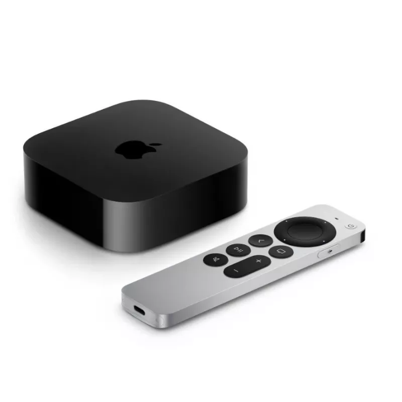 Apple TV 4K nero argento 128 GB Wi-Fi Ethernet processore A15