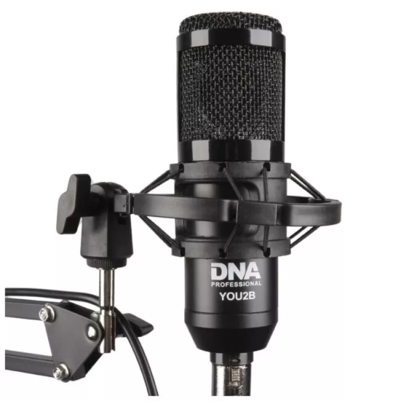 Kit microfono Bitmat DNA YOU2B — microfono, interfaccia audio, supporto e cavo