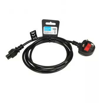 Cavo di alimentazione IBOX Clover VDE 1,8 m con spina UK