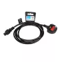 Cavo di alimentazione IBOX Clover VDE 1,8 m con spina UK