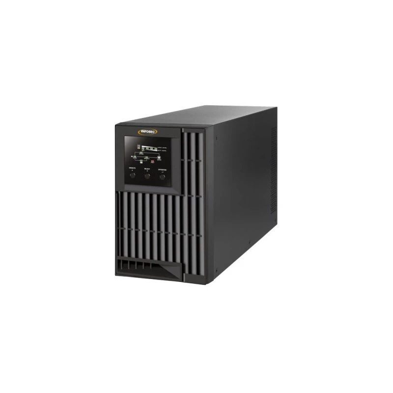 Infosec E4 Value 1000 gruppo di continuità (UPS) doppia conversione (Online) 1 kVA 3 uscite AC