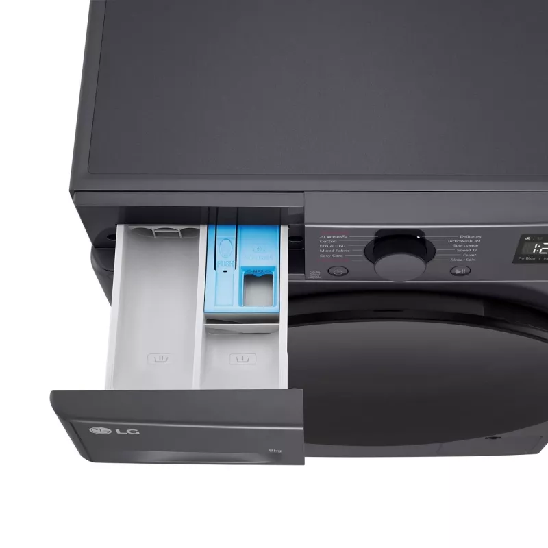 Lavatrice LG F2WR508S2M — carica frontale, 8 kg, 1200 giri/min, A…
