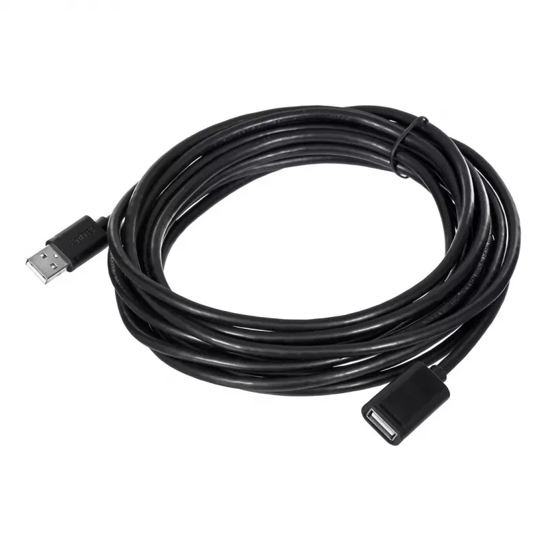 Cavo di prolunga USB Unitek Y‑C418GBK 5 m USB A a USB A USB 2.0, nero