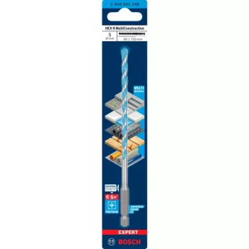 Punta per calcestruzzo Expert HEX-9 Multi Construction Ø 5 mm 1 pz. (2608902348)