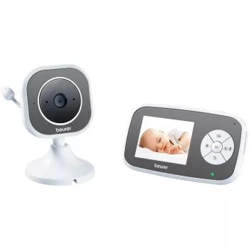 Babyphone Beurer BY 110 con telecamera, visione notturna, comunicazione bidirezionale