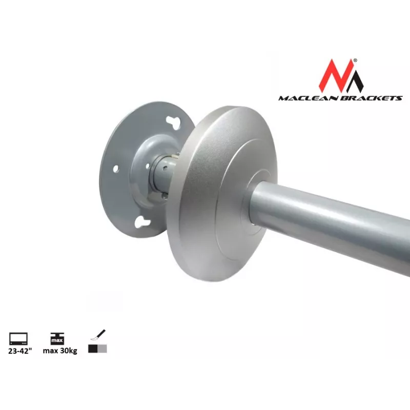 Maclean MC-504A S Supporto da soffitto regolabile 23-42 30kg