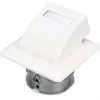 Presa a muro in fibra ottica FTTH da incasso Digitus DN-93201 adattatore SC/LC 86x30x86mm