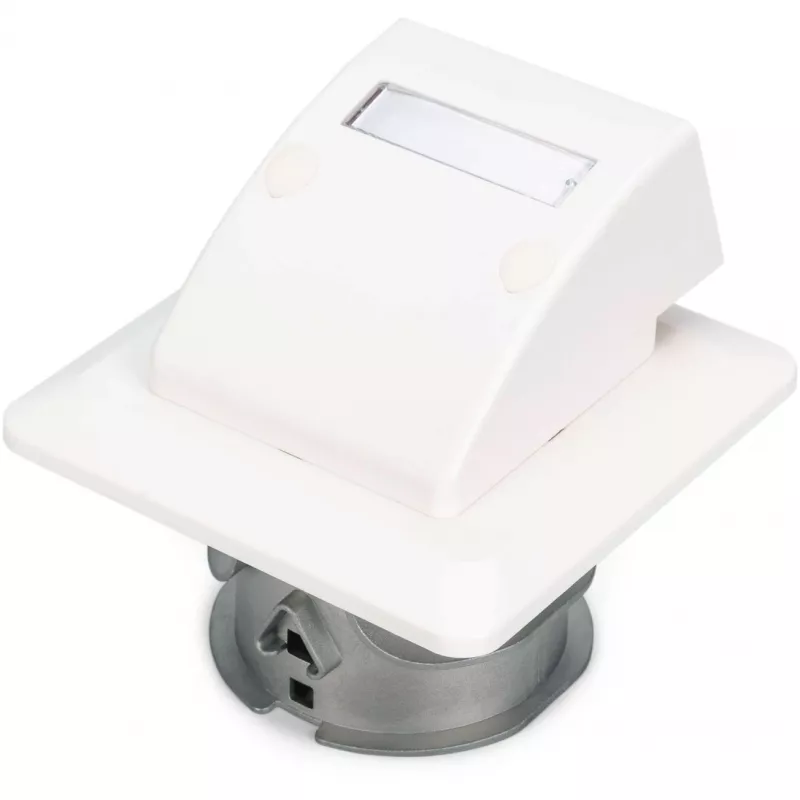 Presa a muro in fibra ottica FTTH da incasso Digitus DN-93201 adattatore SC/LC 86x30x86mm
