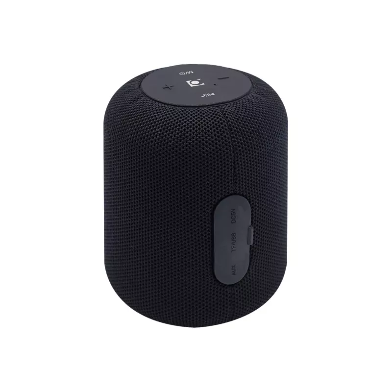 Altoparlante portatile mono Gembird SPK-BT-15-BK — 5 W RMS, Bluetooth, MicroSD, 1200 mAh, Nero