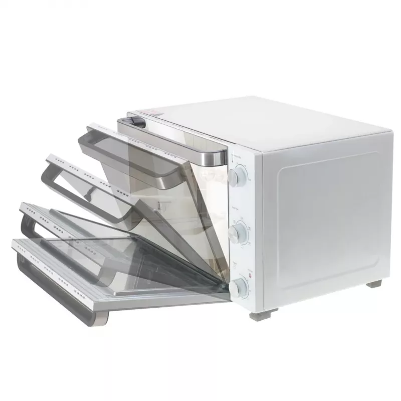 Forno elettrico da tavolo Adler AD 6027, capacità 48 L, 1800 W, bianco
