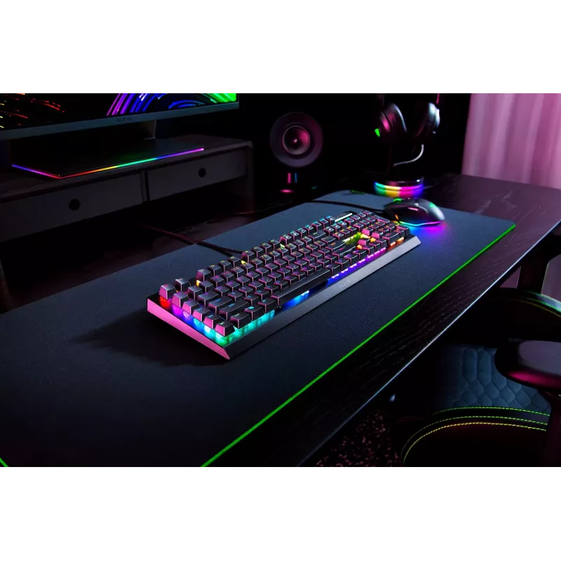 Razer BlackWidow V4 X tastiera gaming cablata, cirillica, switch Yellow, nera