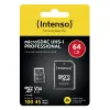 Scheda di memoria Intenso 64 GB MicroSDXC UHS-I Class 10 3433490