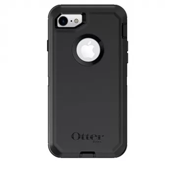 OtterBox Defender Case per iPhone SE (3ª e 2ª gen) e iPhone 8/7 Nero