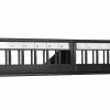 Patch panel 1U LANBERG PPKS-1124-B, 24 porte, 1U, ABS, nero, 482,6×44,5×154 mm