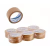 Nastro adesivo trasparente a base solvente BESTPAK 48 mm x 60 m, rotolo trasparente per sigillare e imballare
