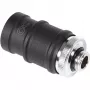 Raccordo a sgancio rapido Alphacool ES BLH1A Push-in Female AG cromato nero opaco