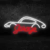 Lampada neon decorativa MANTA SNL95WH bianco-rosso — illuminazione bicolore in stile neon