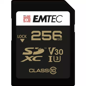 Scheda di memoria Emtec 256GB SDXC UHS-I Class 10 ECMSD256GXC10SP