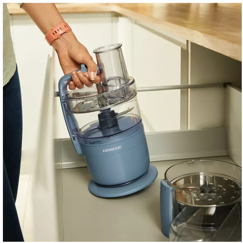 Robot da cucina Kenwood FDP23.140GY MultiPro Go — tritatutto compatto portatile, grigio