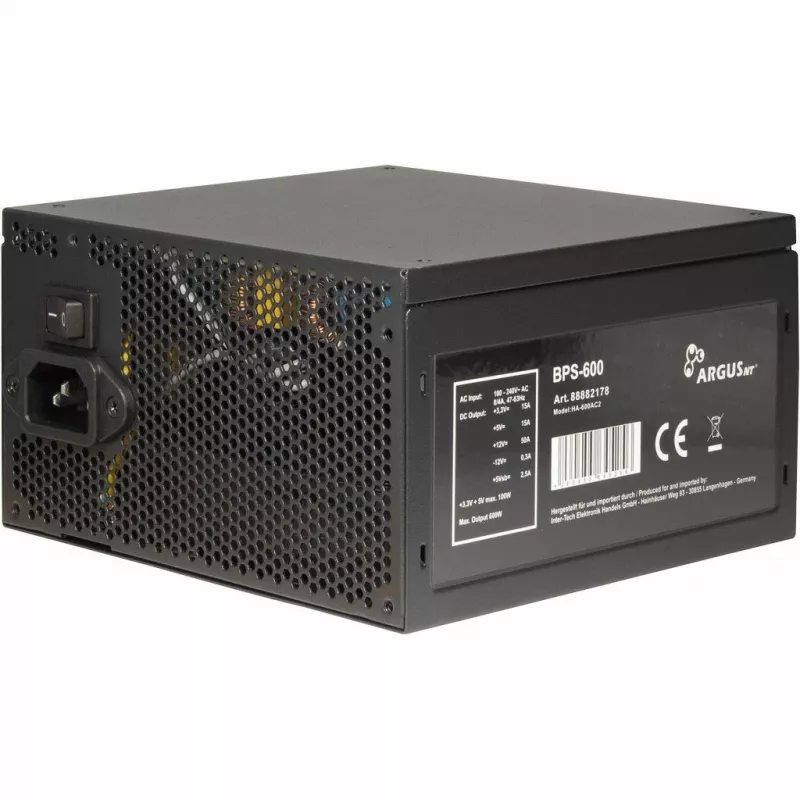 Alimentatore Inter-Tech Argus BPS-600 600 W