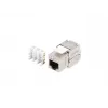 Modulo keystone Lanberg KSF7-2000 piatto acciaio inox