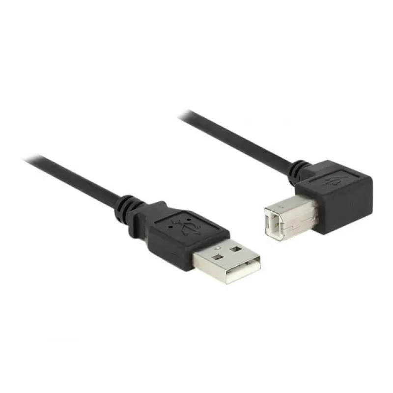 Cavo USB DeLOCK 0,5 m USB 2.0-A USB 2.0-B nero