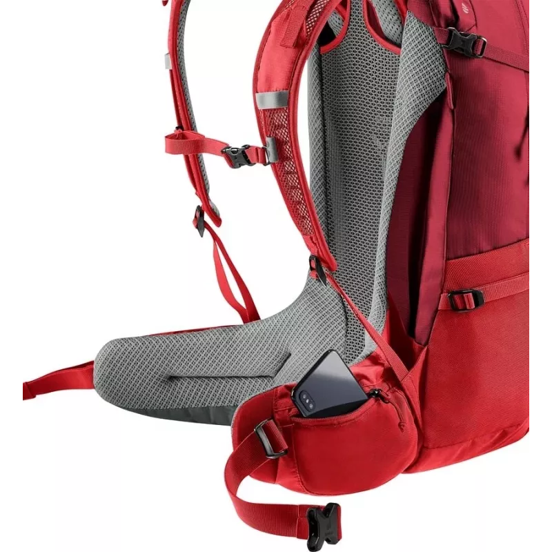Zaino da trekking Deuter Futura 27 donna rosso