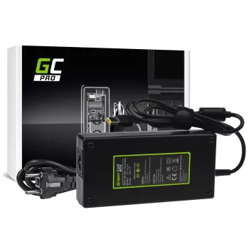 Alimentatore Green Cell AD117P 170W 20V 8,5A per laptop Lenovo, da interno AC/DC, nero