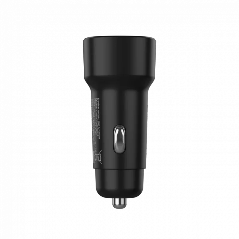 CANYON Caricabatterie auto OnDrive 24 24W 2xUSB-A nero