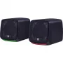 Diffusori per PC DEFENDER J3 2.0 6W LED USB, 2×3W RMS, 90–20000 Hz, 3,5 mm, nero