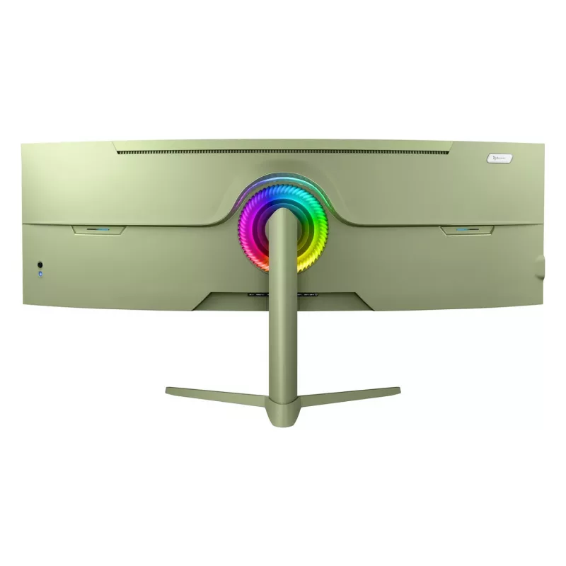 Monitor per computer curvo Arozzi Nova 49 pollici (124,5 cm) Dual QHD 5120×1440 LED VA, 4 ms, verde