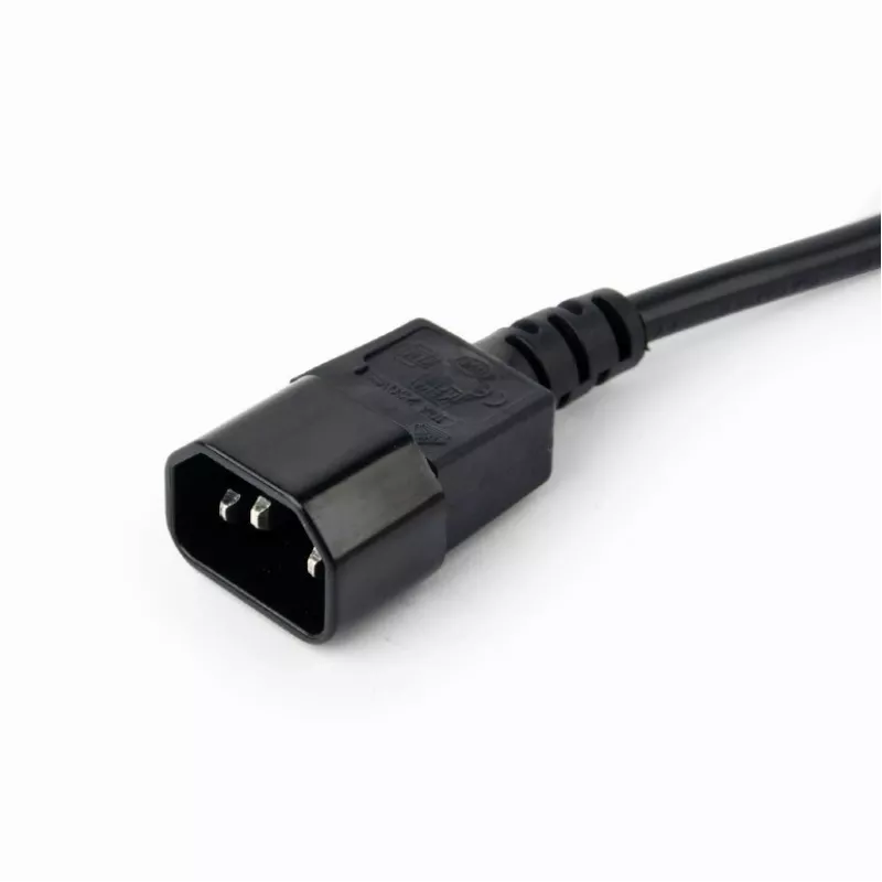 Gembird EG-PSU3-01 Prolunga di alimentazione 0,6 m 3 uscite AC per interni nero