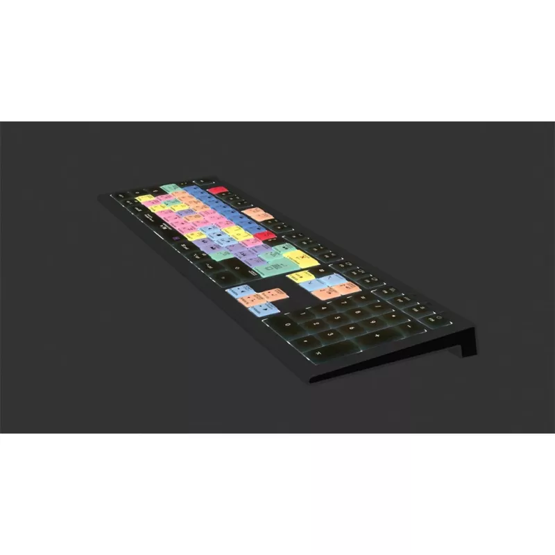 Logickeyboard Adobe Premiere Pro CC Astra 2 tastiera universale USB QWERTZ tedesco grigio