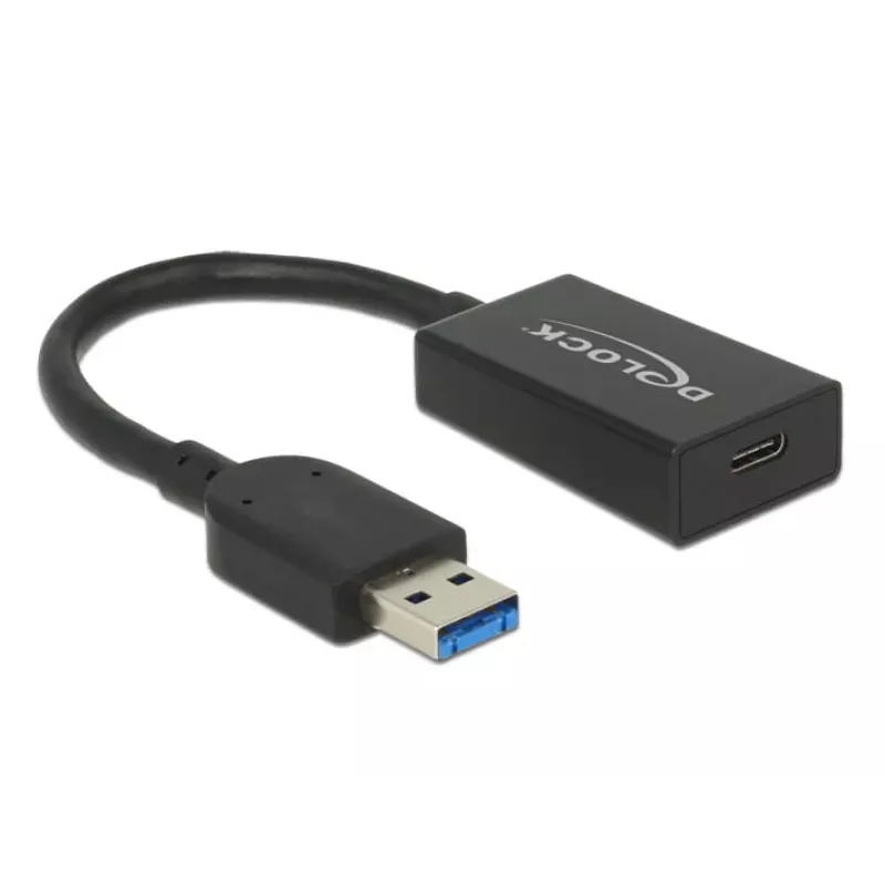 Cavo USB DeLOCK 65698 USB 3.2 Gen 2 0,15 m USB A USB C nero