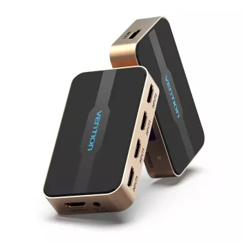 Vention switch HDMI 5 ingressi 1 uscita nero