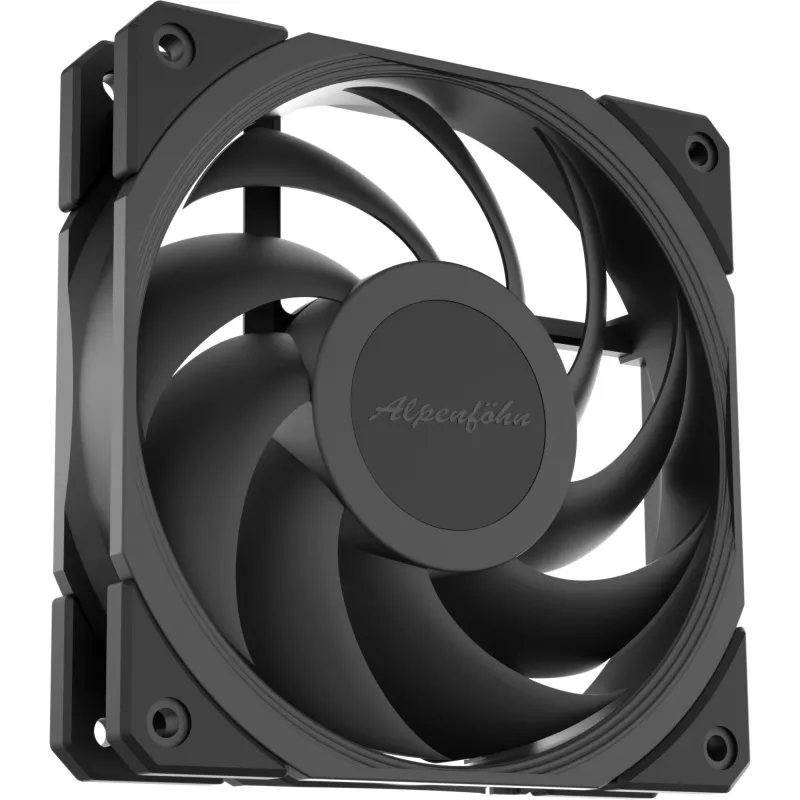 Ventola per case ALPENFÖHN Jetstream 120mm PWM - nero