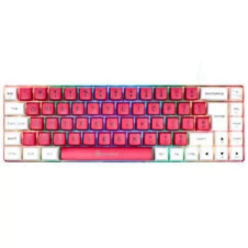 Tastiera gaming GAMIAC TKL69G SF, Kailh blu - bianco/rosso