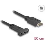 Cavo USB DeLOCK USB Type-E Key A 20 pin connettore maschio su USB Type-C connettore femmina 50 cm