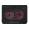 Base raffreddante per laptop SAVIO COS-02, 2 ventole 14 cm, alimentazione USB, fino a 17,3 inch, nero