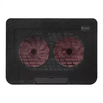 Base raffreddante per laptop SAVIO COS-02, 2 ventole 14 cm, alimentazione USB, fino a 17,3