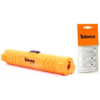 Televes 2162 utensile spelafili per cavo coassiale