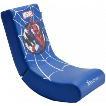 X Rocker Marvel Spider-Man sedia da gaming da terra blu
