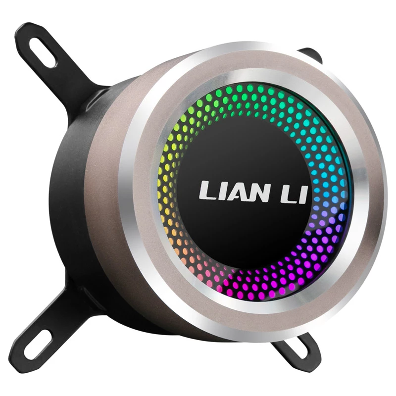 Dissipatore a liquido all-in-one per processore Lian Li Galahad AIO 12 cm nero